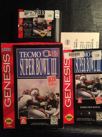 Tecmo Super Bowl III