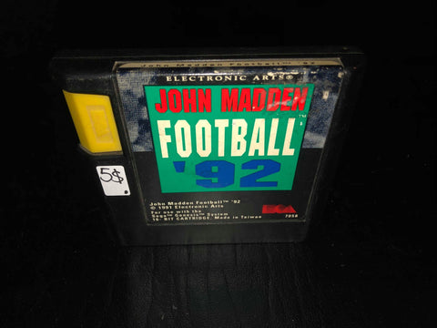 John Madden Football '92